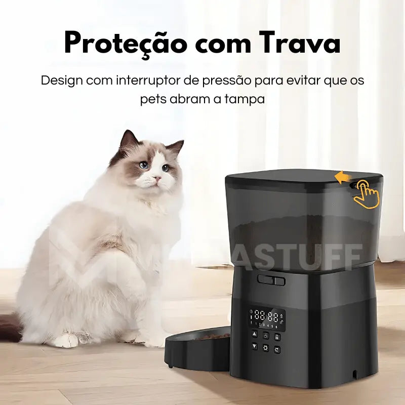 Alimentador Automático Inteligente para Pets - STUFF