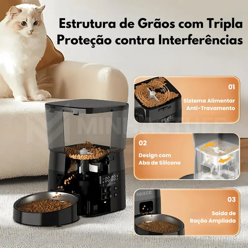 Alimentador Automático Inteligente para Pets - STUFF