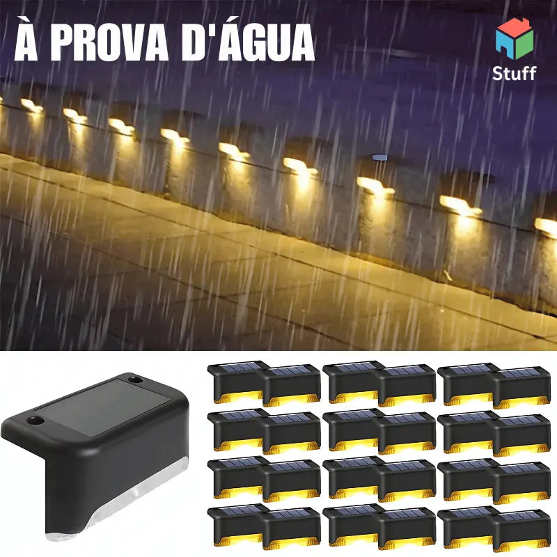 Kit Luminária Solar StepLight - STUFF
