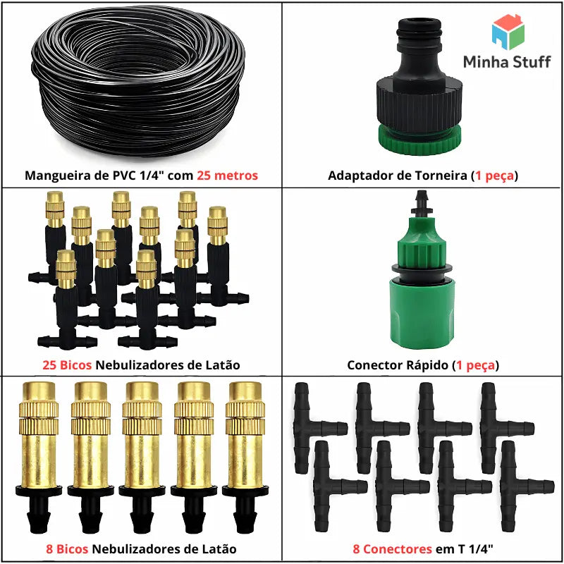 Kit de Irrigação Nebulizadora HydroMist - STUFF