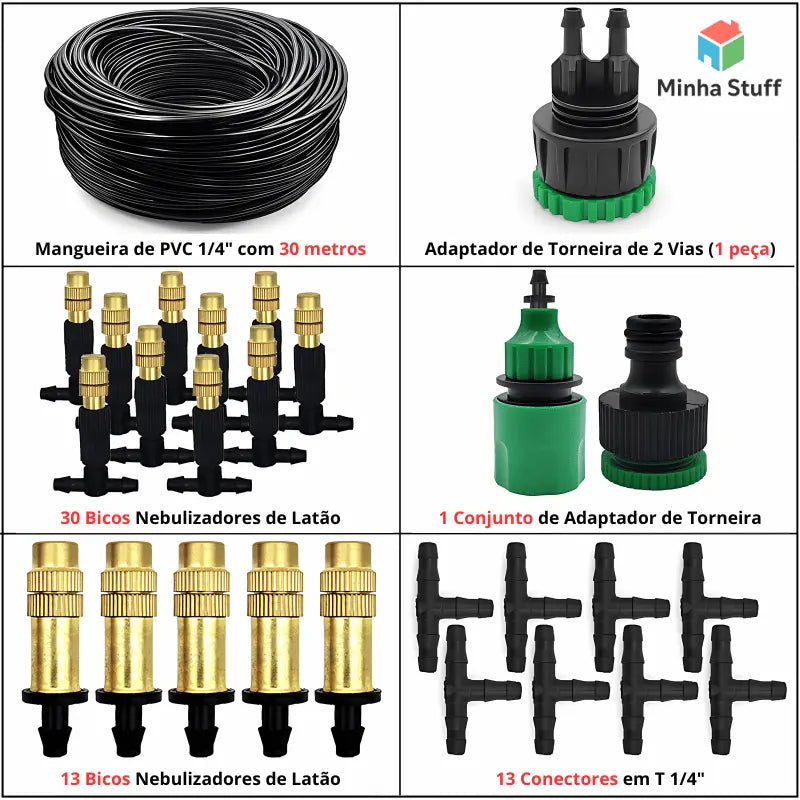 Kit de Irrigação Nebulizadora HydroMist - STUFF