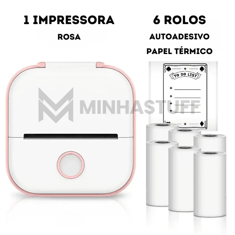 Mini Impressora Térmica Portátil - STUFF