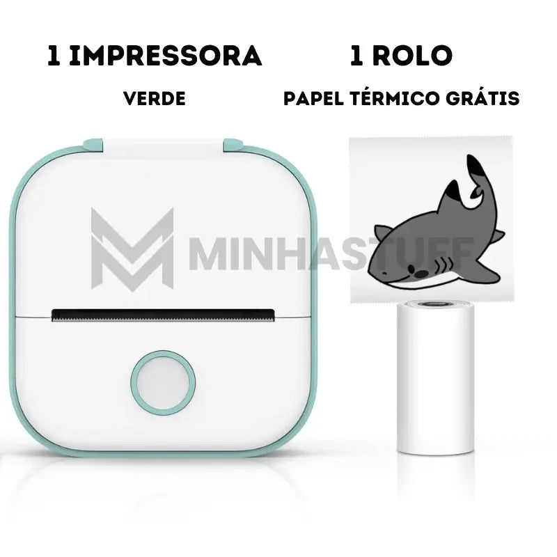 Mini Impressora Térmica Portátil - STUFF