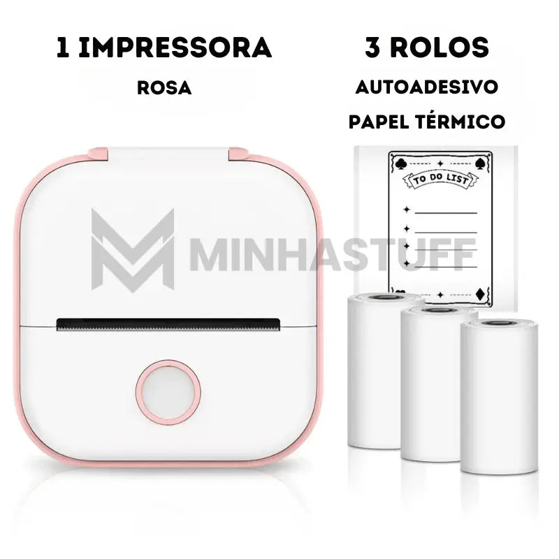 Mini Impressora Térmica Portátil - STUFF